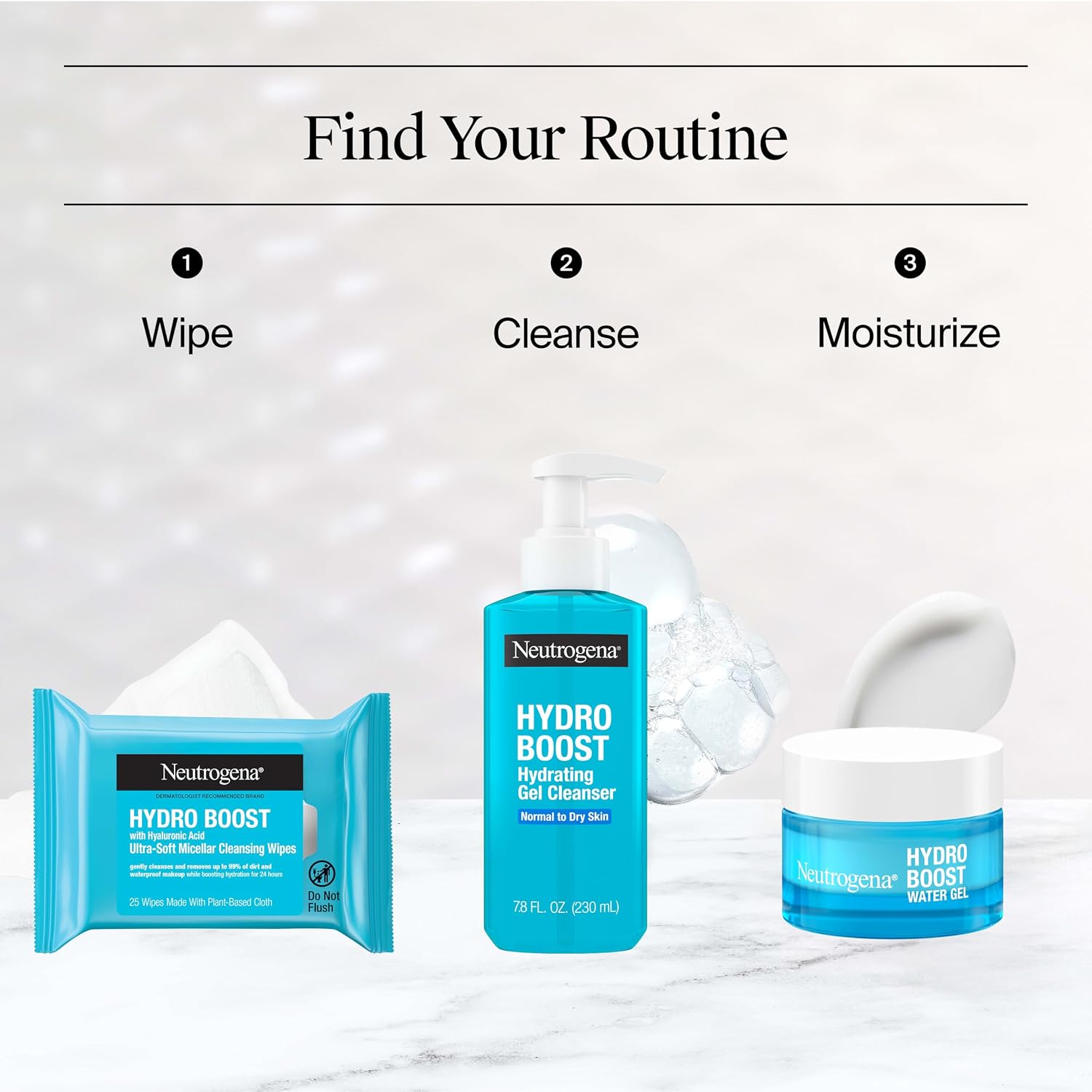 Neutrogena Hydro Boost Hydrating Face Wash & Makeup Remover, 7.8 fl. oz | Gentle Facial Cleanser Gel, With Hyaluronic Acid, Locks in Moisture, Hypoallergenic, Oil-Free, Soap-Free - Image 6