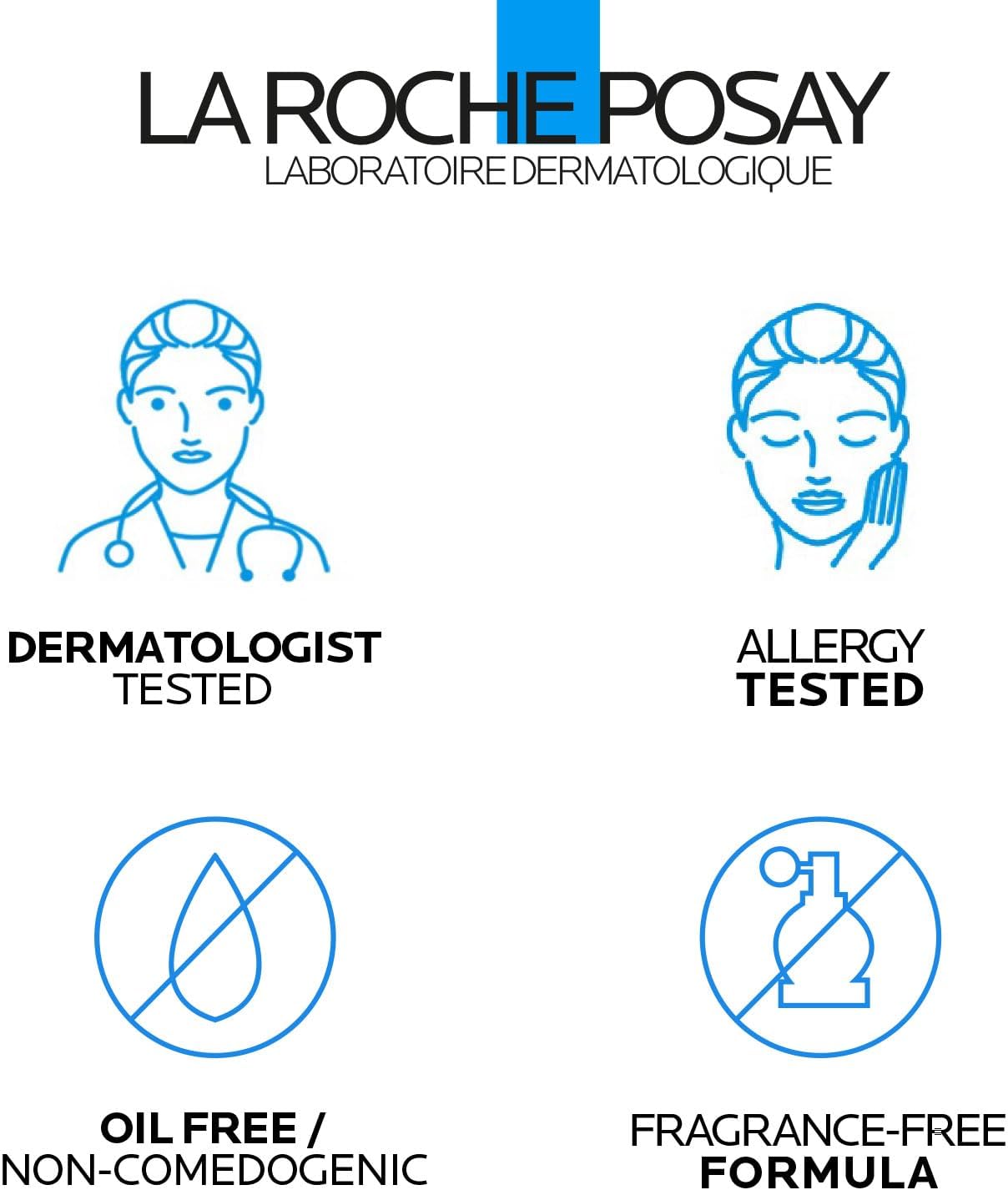 La Roche-Posay Toleriane Purifying Foaming Facial Cleanser with Niacinamide | Oil free face wash for sensitive skin with niacinamide and ceramides. Pore cleanser that won’t dry out skin and is soap free. - Image 6