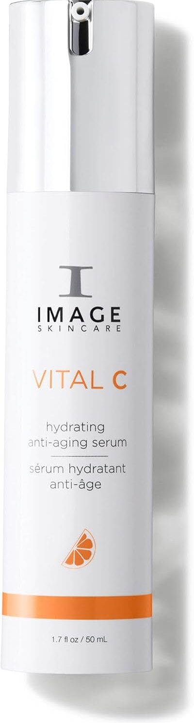 IMAGE Skincare, VITAL C Hydrating Face Serum, with Vitamin C and Hyaluronic Acid, to Brighten, Tone and Smooth Appearance of Wrinkle