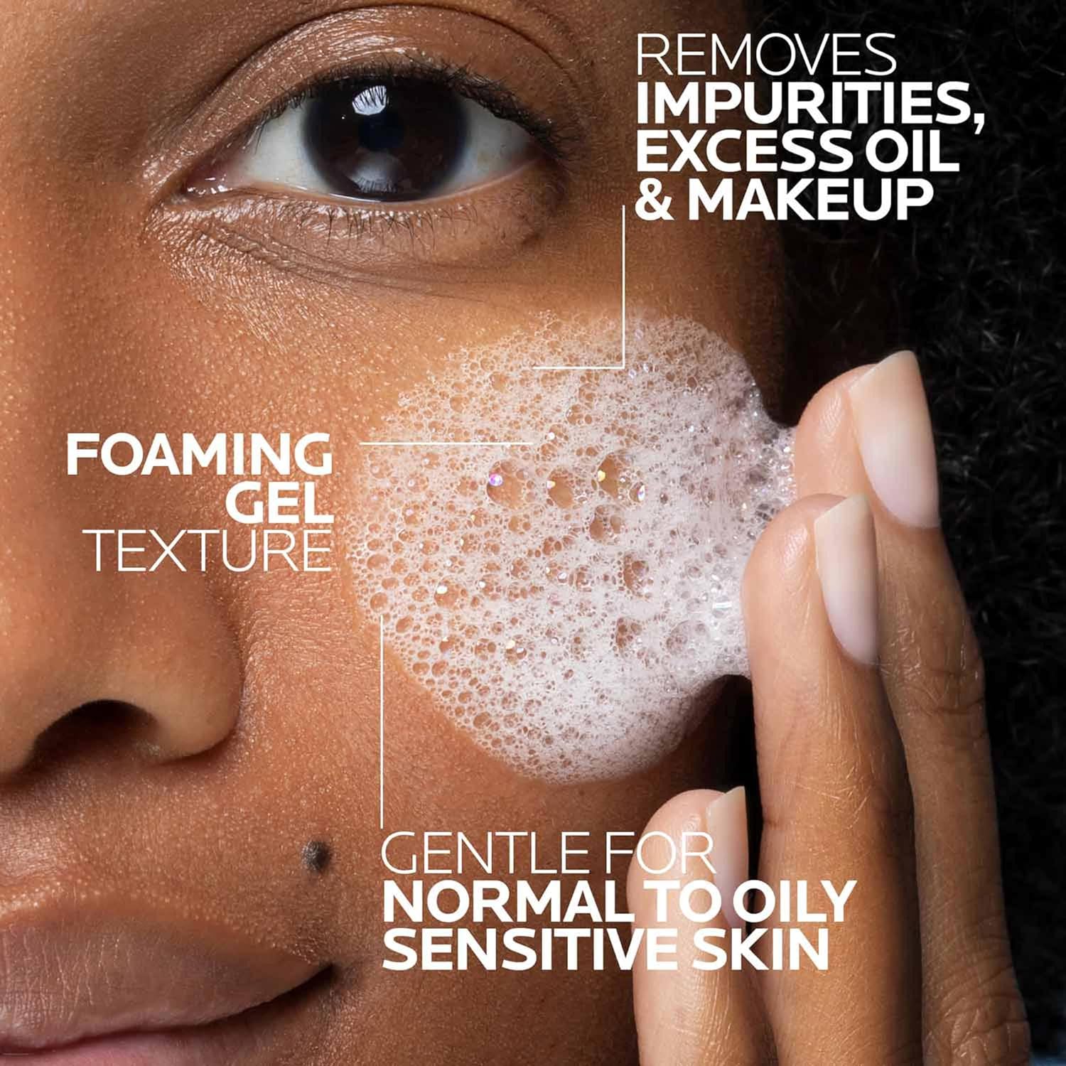 La Roche-Posay Retinol Face Serum with Niacinamide & Hyaluronic Acid, 1oz | Anti-aging retinol serum for face. For fine lines & wrinkles. Gentle, dermatologist tested & suitable for sensitive skin. - Image 4