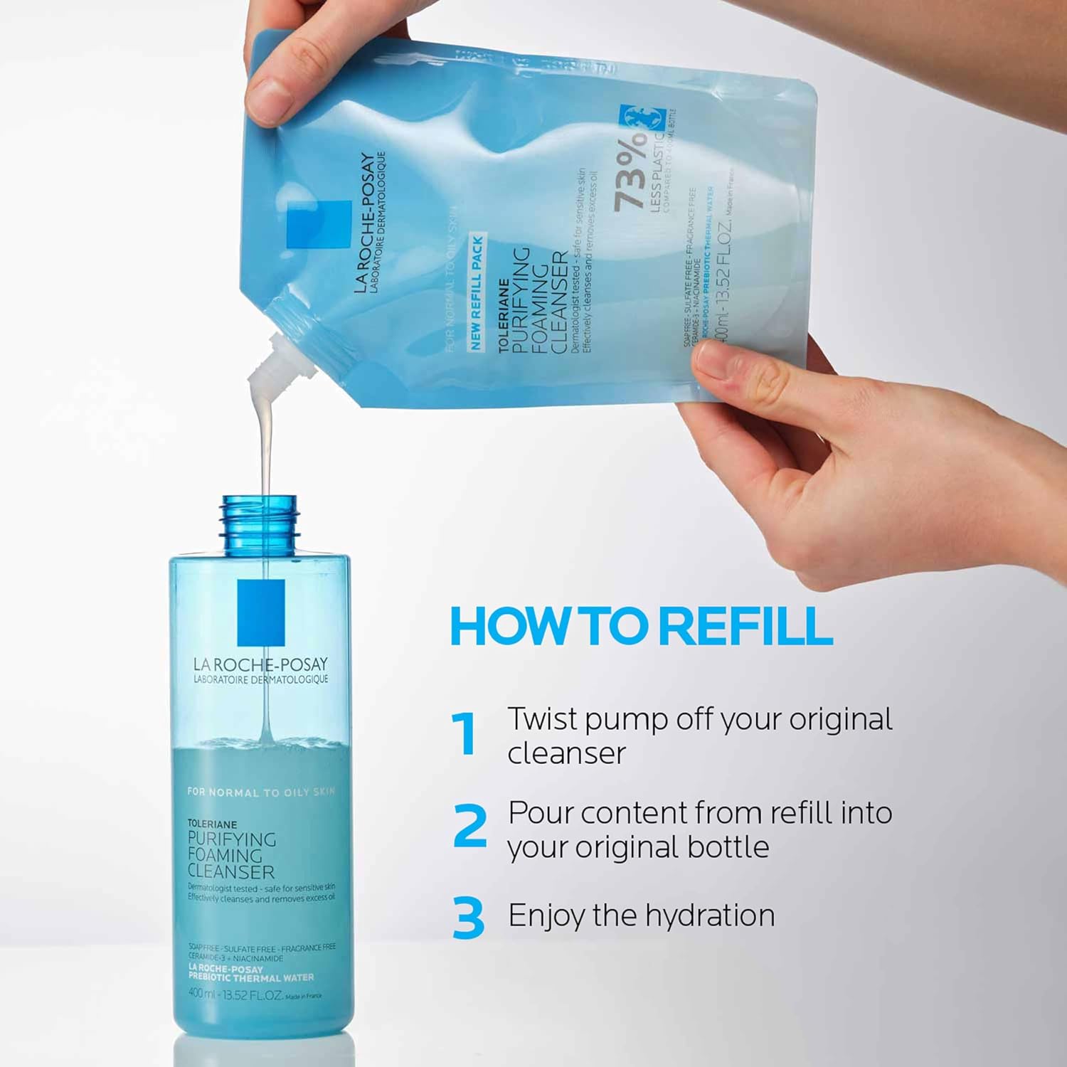 La Roche-Posay Retinol Face Serum with Niacinamide & Hyaluronic Acid, 1oz | Anti-aging retinol serum for face. For fine lines & wrinkles. Gentle, dermatologist tested & suitable for sensitive skin. - Image 7