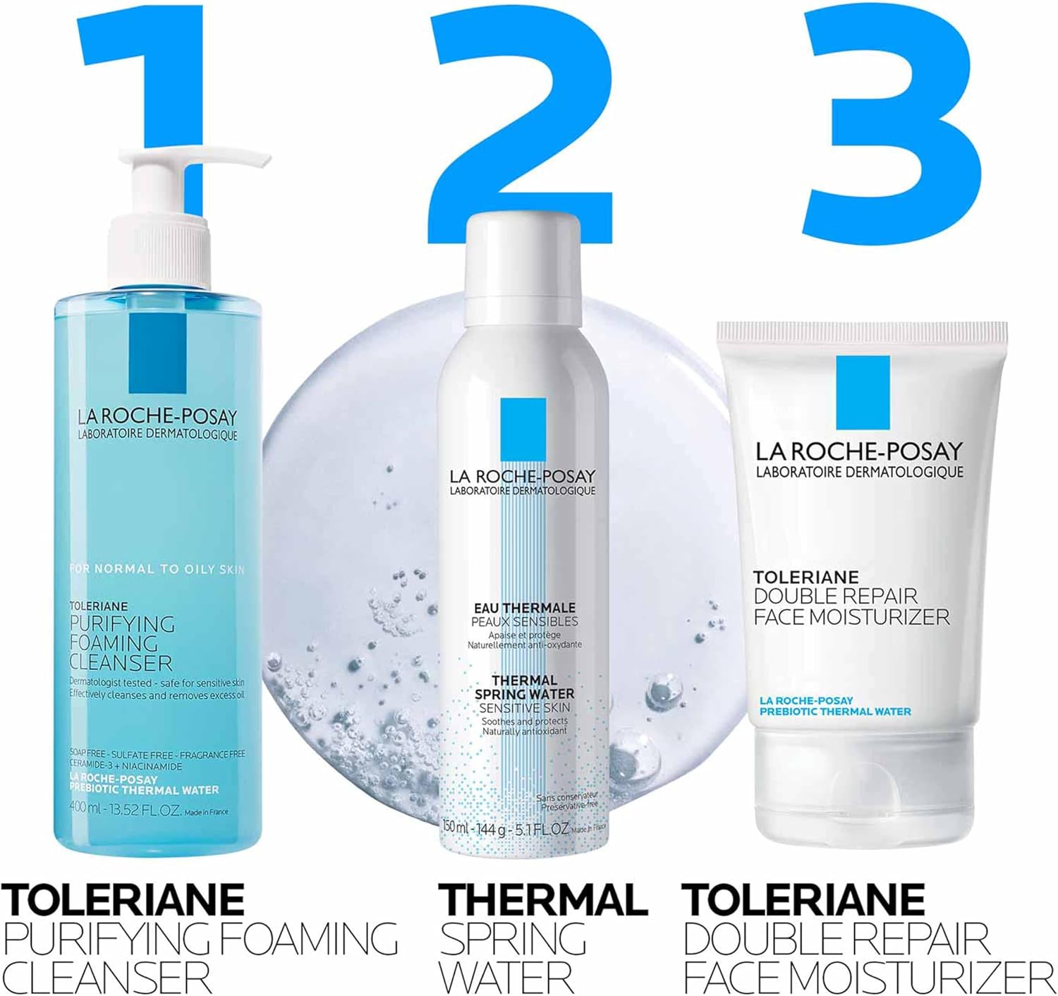 La Roche-Posay Retinol Face Serum with Niacinamide & Hyaluronic Acid, 1oz | Anti-aging retinol serum for face. For fine lines & wrinkles. Gentle, dermatologist tested & suitable for sensitive skin. - Image 8
